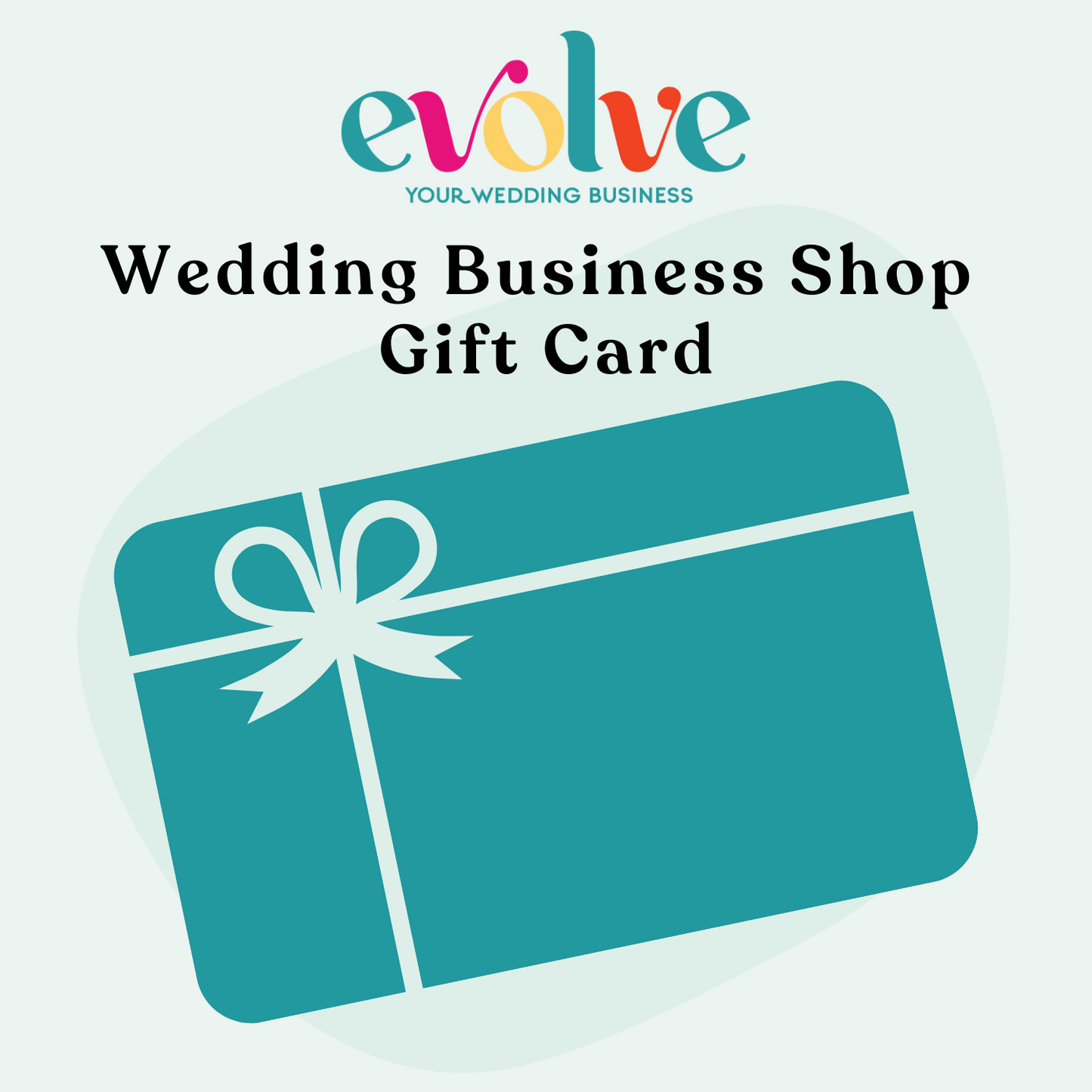 Wedding Business Shop Gift Card